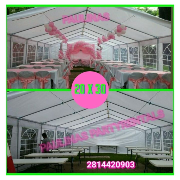 20 x 30 tent 16 h